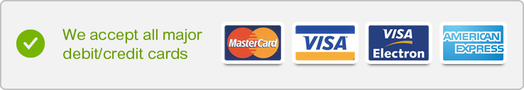 credit card sample